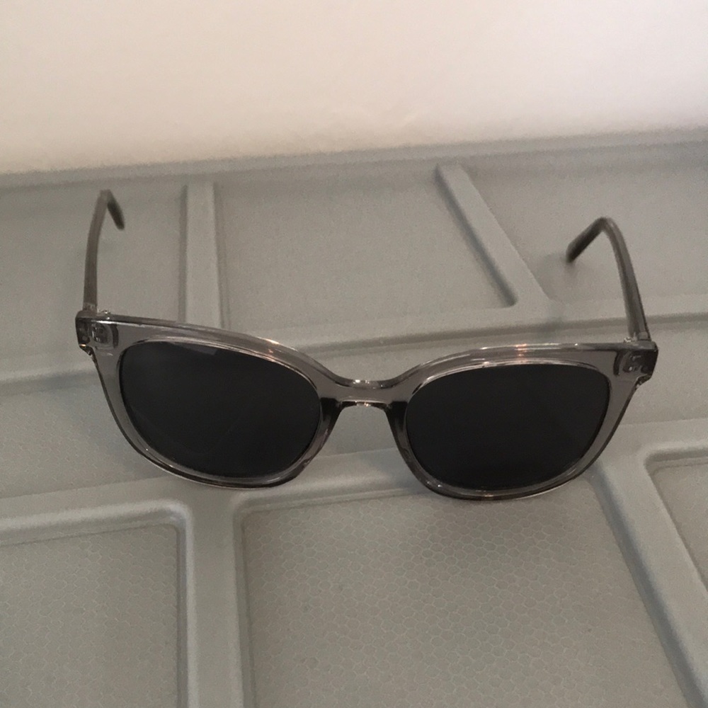 Gray sunglasses